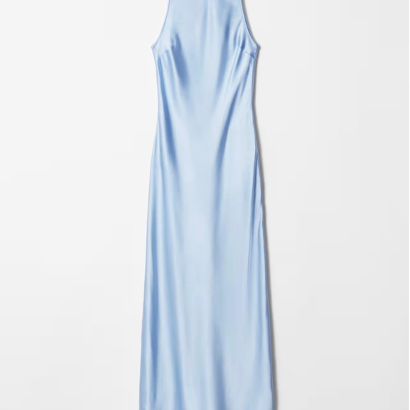 &Other Stories Sleeveless Satin Midi Dress - Picture 4 of 8